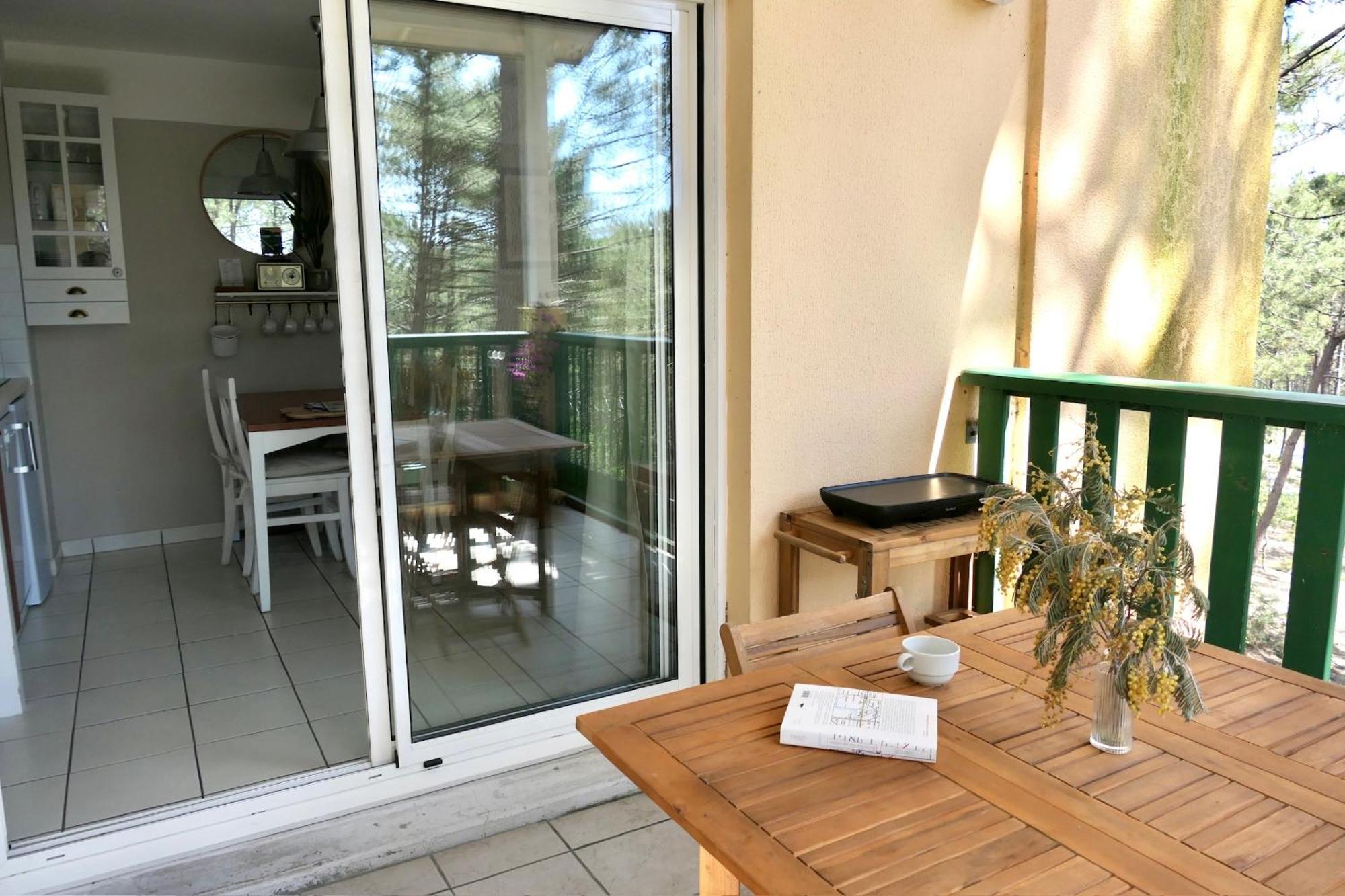 Apt Les Grands Pins, Entre Foret, Lac Et Ocean Carcans Exterior photo