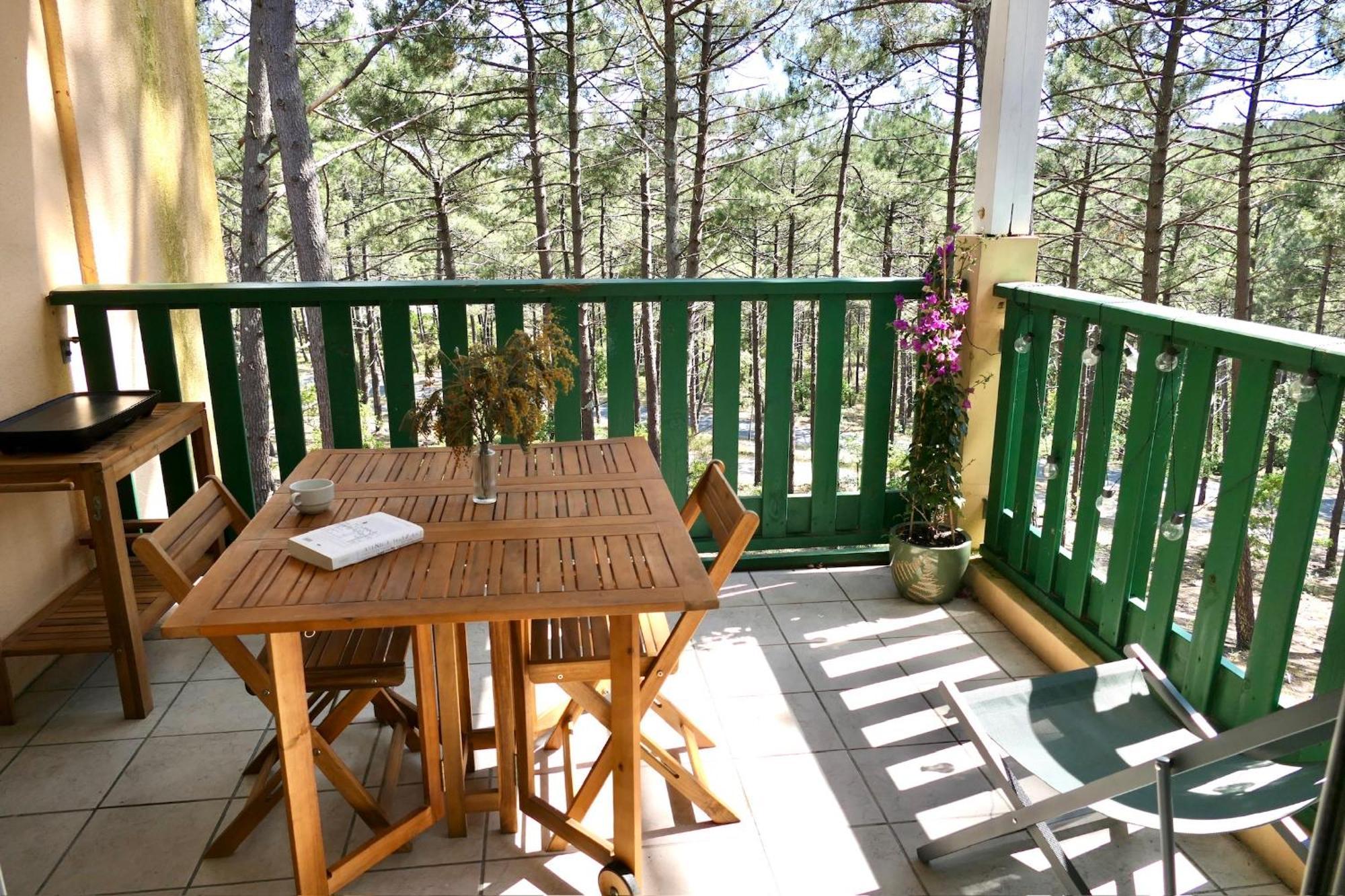 Apt Les Grands Pins, Entre Foret, Lac Et Ocean Carcans Exterior photo