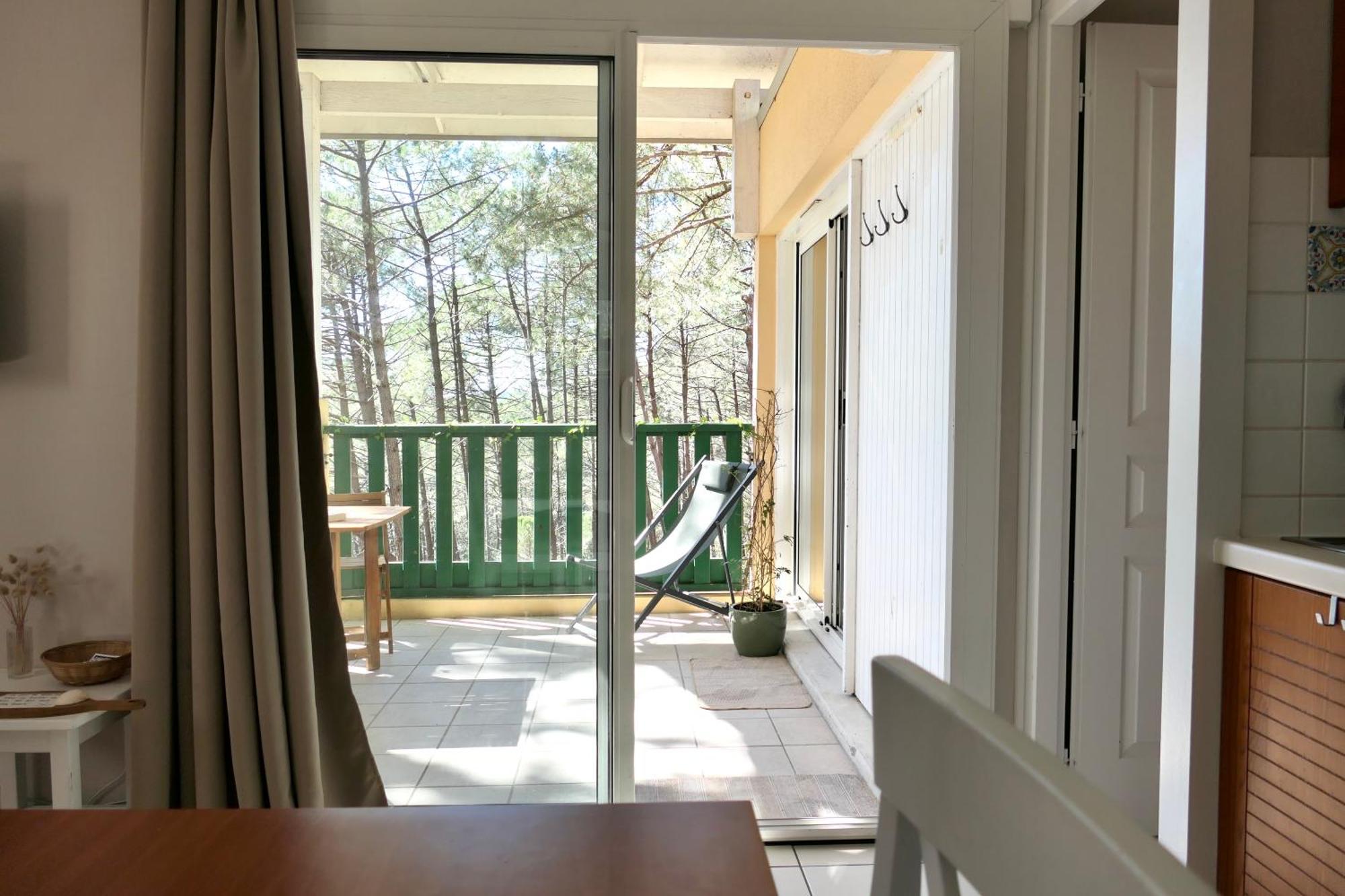 Apt Les Grands Pins, Entre Foret, Lac Et Ocean Carcans Exterior photo